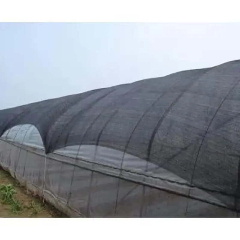 10 Ft. X 10 Ft. 70% Shade Cloth Black Sunblock Fabric Allen Cozy Haven Store