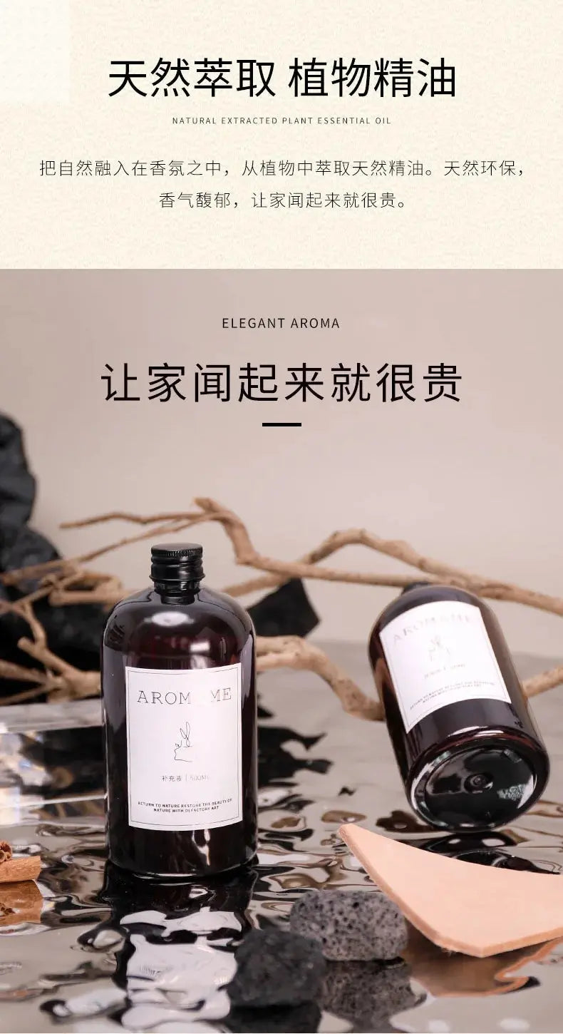 1000ML Hotel Aromatherapy Machine and Home Reed Diffuser Replenishment Liquid,Neroli/White rose/Hilton Aroma Oil for Humidifier Allen Cozy Haven Store