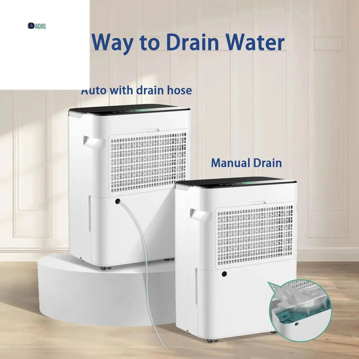 19-Pint Dehumidifier (DOE) - 70 Pint Maximum Capacity for Up to 4500 Sq Ft - Allen Cozy Haven Store -