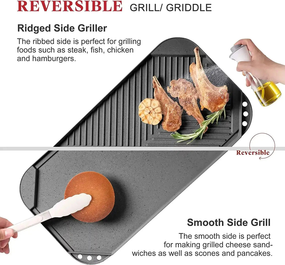 20-Piece Nonstick Granite Cookware Set of Pots and Pans for Kitchen Cooking-Allen Cozy Haven Store