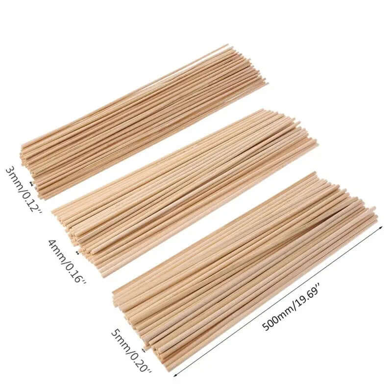 2024 Premium 50-Piece Bamboo Plant Support Sticks for Garden Flowers-Allen Cozy Haven Store