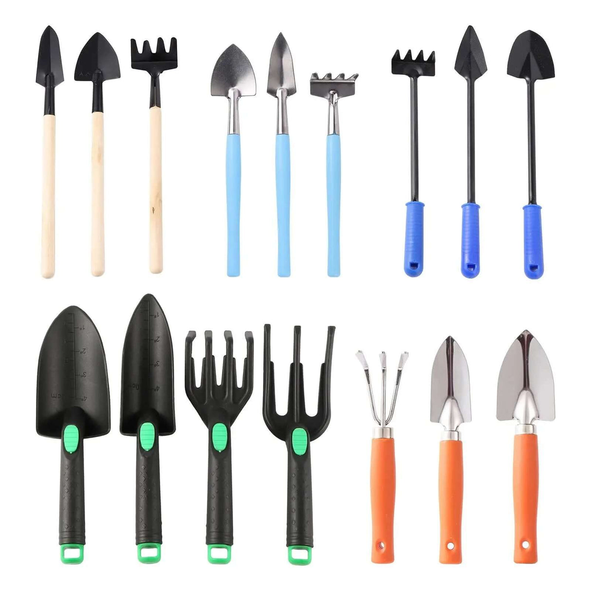 3-Piece Mini Garden Tool Set for Planting, Weeding, and Fertilizing Tasks-Allen Cozy Haven Store