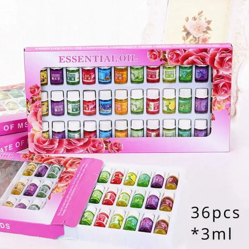 36-Pack Floral Essential Oils for Diffusers Allen Cozy Haven Store