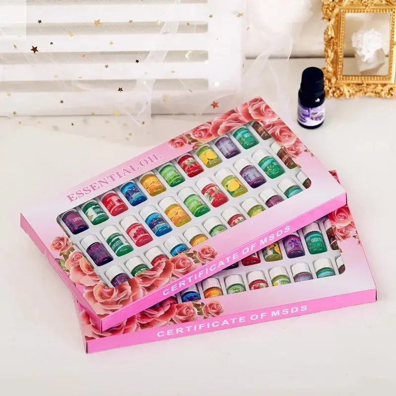 36-Pack Floral Essential Oils for Diffusers Allen Cozy Haven Store