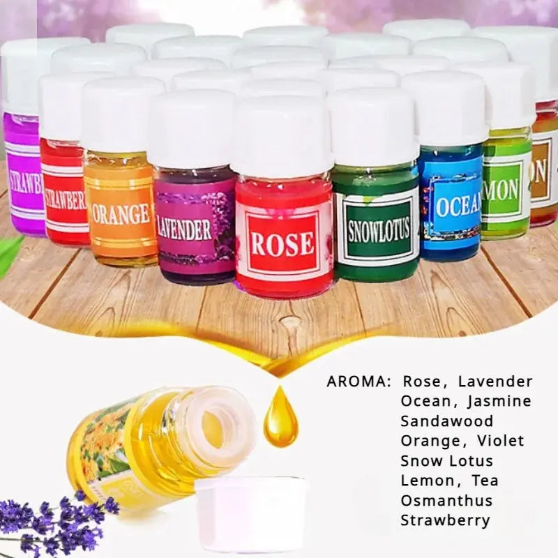 36-Pack Floral Essential Oils for Diffusers Allen Cozy Haven Store