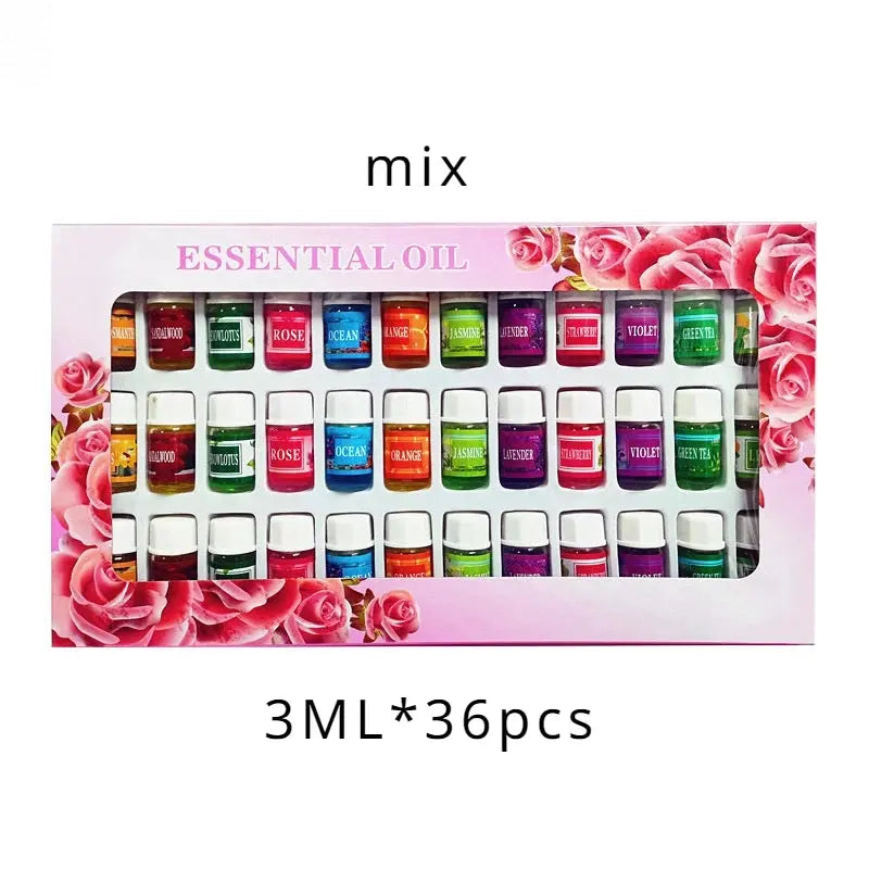 36-Pack Floral Essential Oils for Diffusers Allen Cozy Haven Store