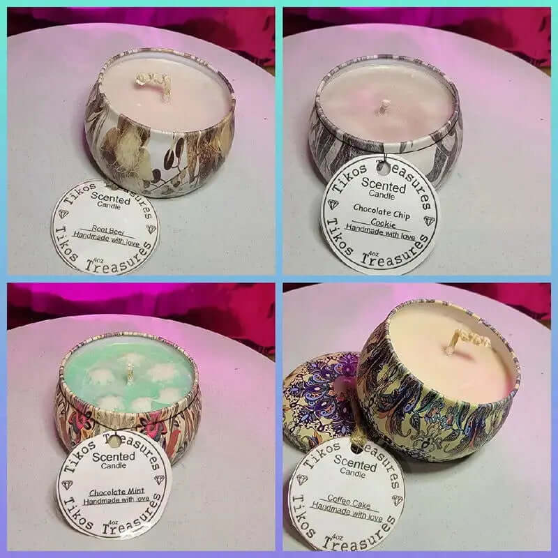 4 oz Aromatic Candles Allen Cozy Haven Store