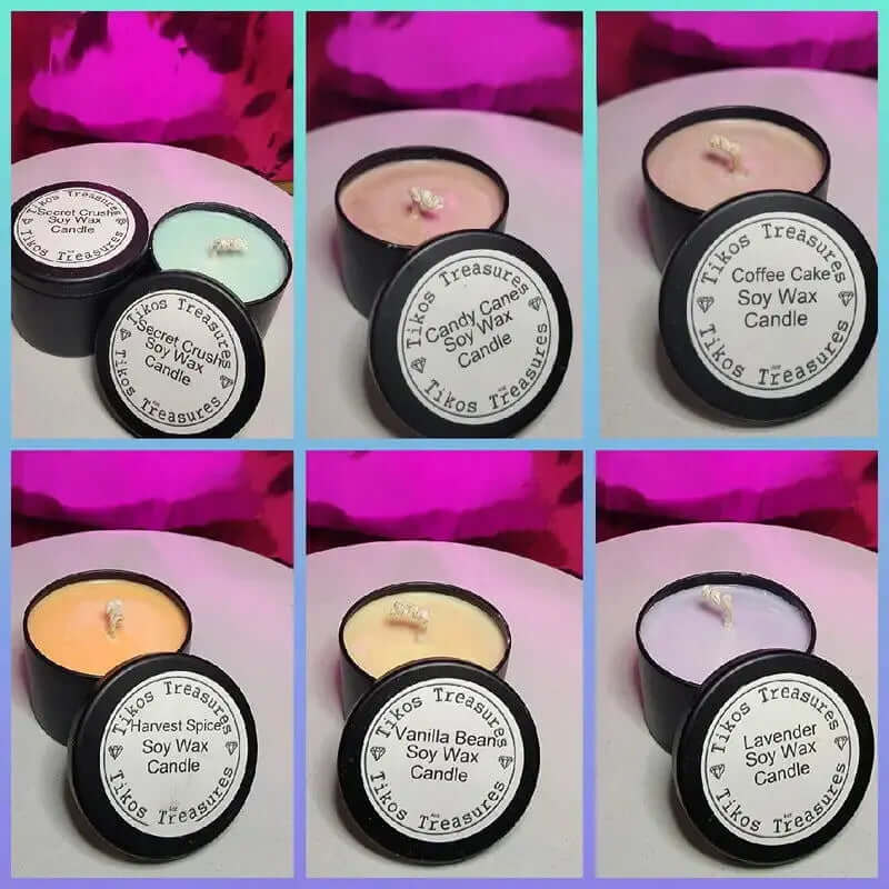 4 oz Aromatic Candles Allen Cozy Haven Store