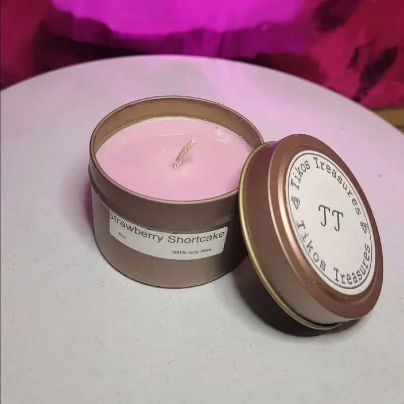 4 oz Aromatic Candles Allen Cozy Haven Store