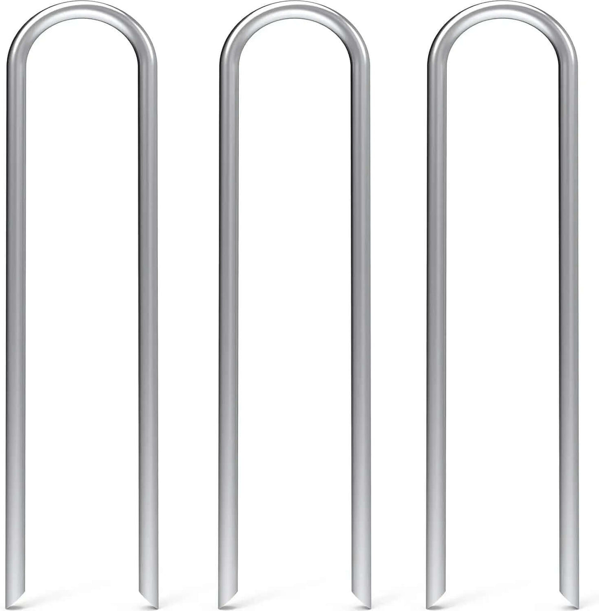 50-Pack Heavy-Duty 12-Inch Galvanized Garden Stakes-Allen Cozy Haven Store