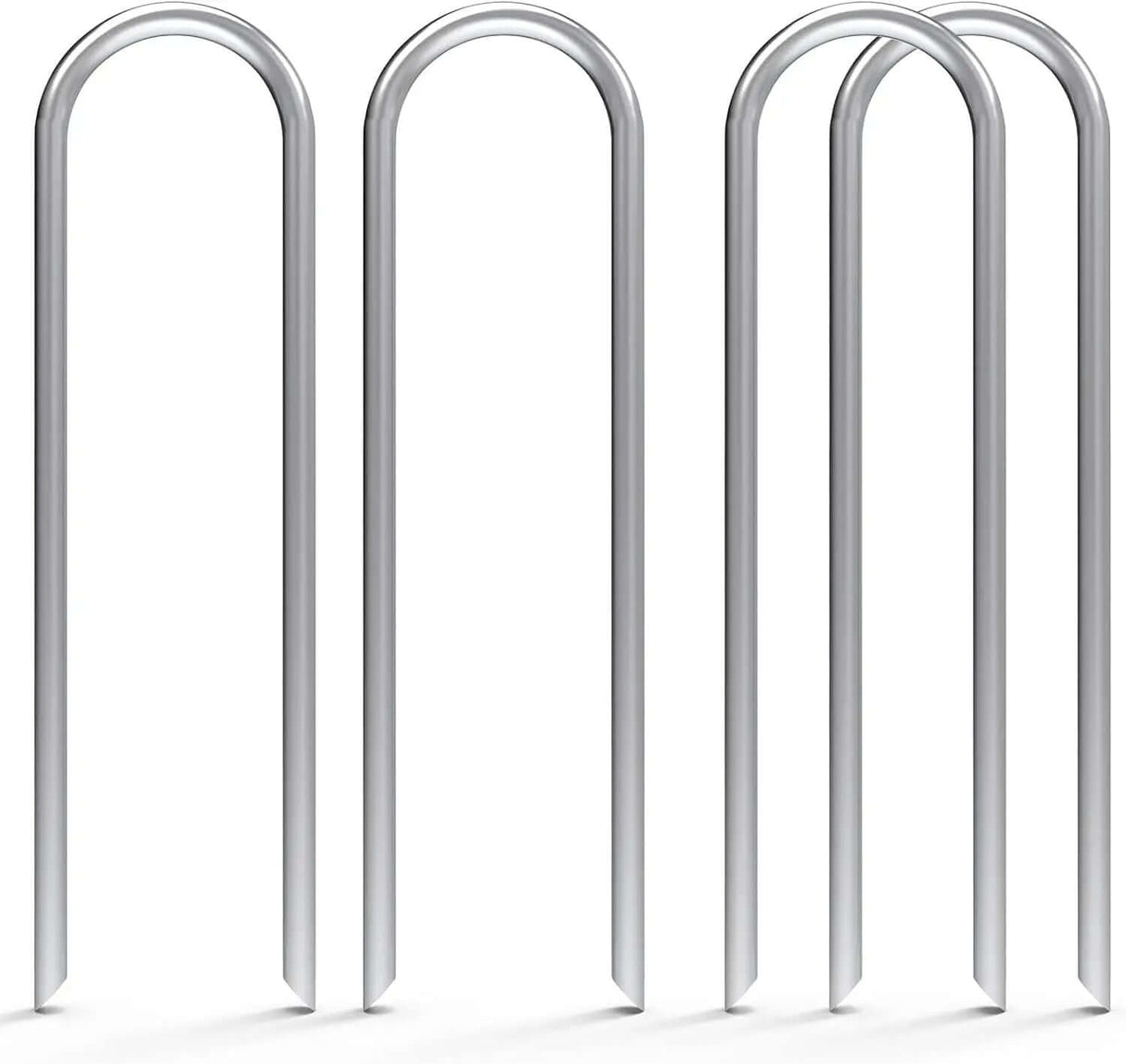 50-Pack Heavy-Duty 12-Inch Galvanized Garden Stakes-Allen Cozy Haven Store