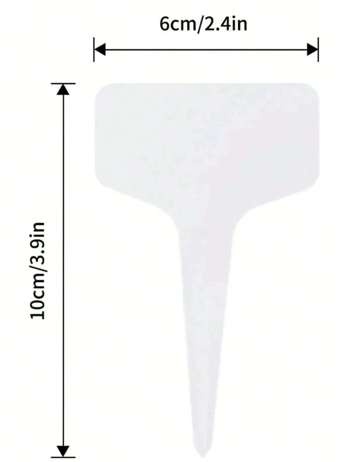 "50-Pack Waterproof T-Shaped Plant Labels for Garden and Potted Plants"-Allen Cozy Haven Store