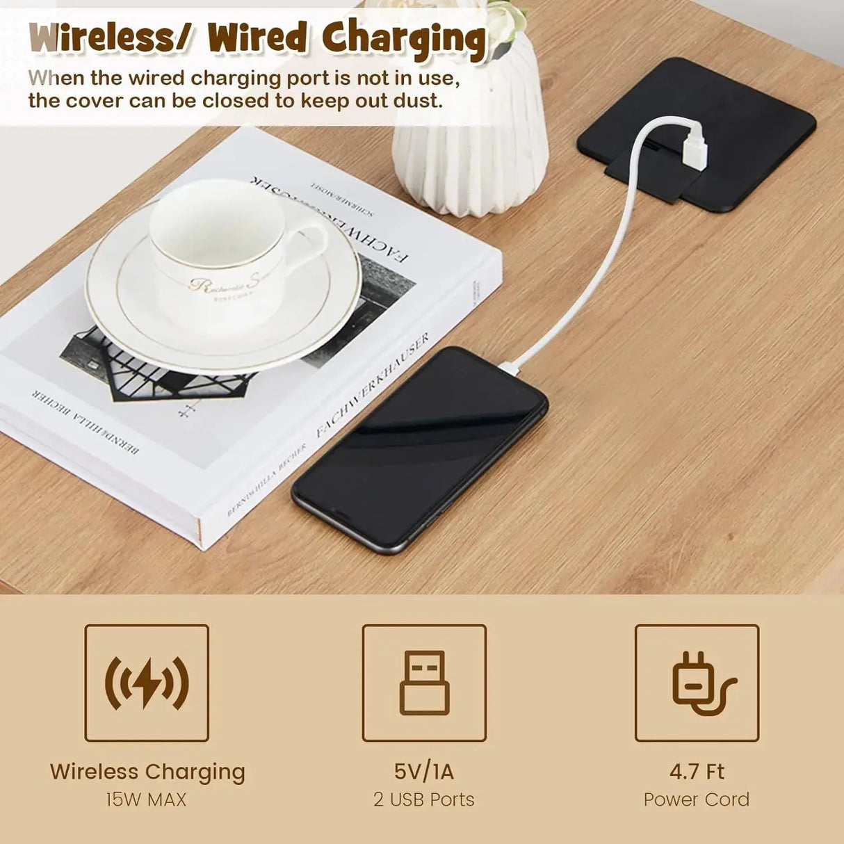 All-in-One Dog Crate Storage Coffee Table Wood for Living Room Bedroom Sofa Bedside Corner Several Small Square Sub-Pet Cabinets Allen Cozy Haven Store