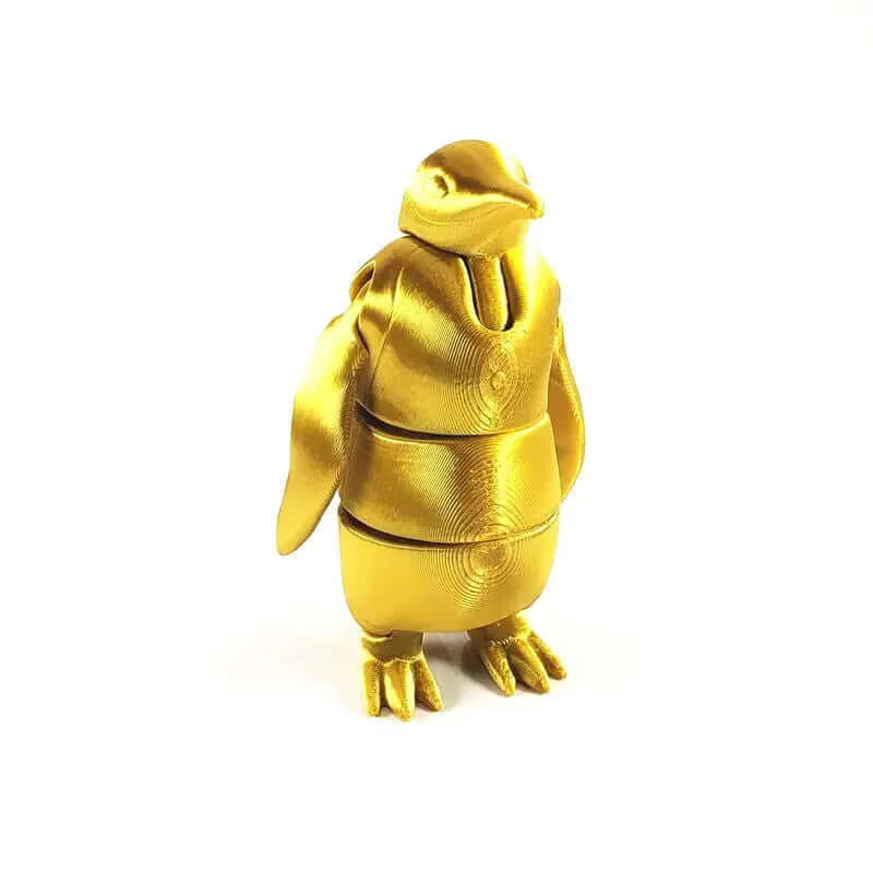 Articulating 3D Printed Penguin Sculpture - Elegant Home Décor Ornament-Allen Cozy Haven Store