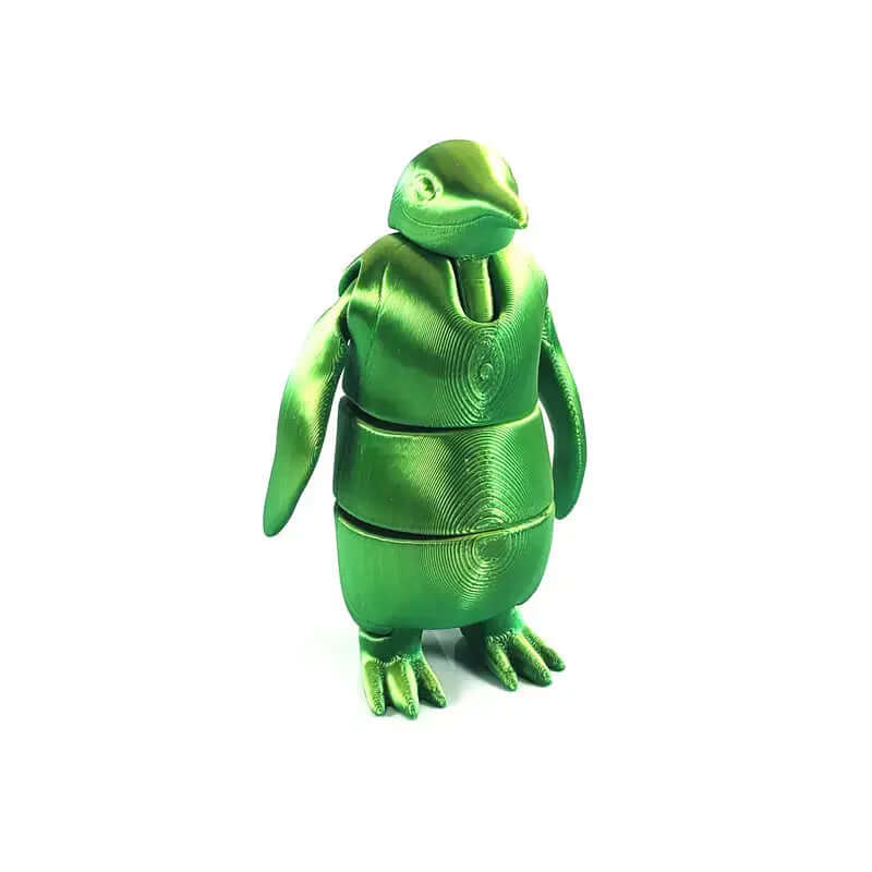 Articulating 3D Printed Penguin Sculpture - Elegant Home Décor Ornament-Allen Cozy Haven Store
