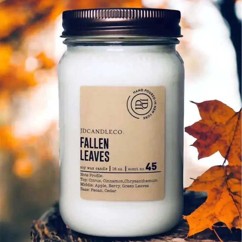 Autumn-Inspired Fragrance Candles Allen Cozy Haven Store