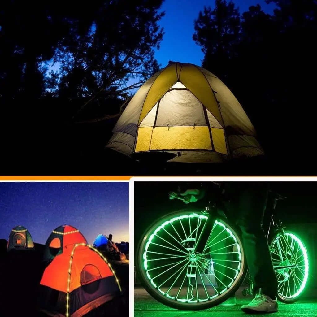 Battery-Operated 6.5FT RGB LED Strip Lights-Allen Cozy Haven Store