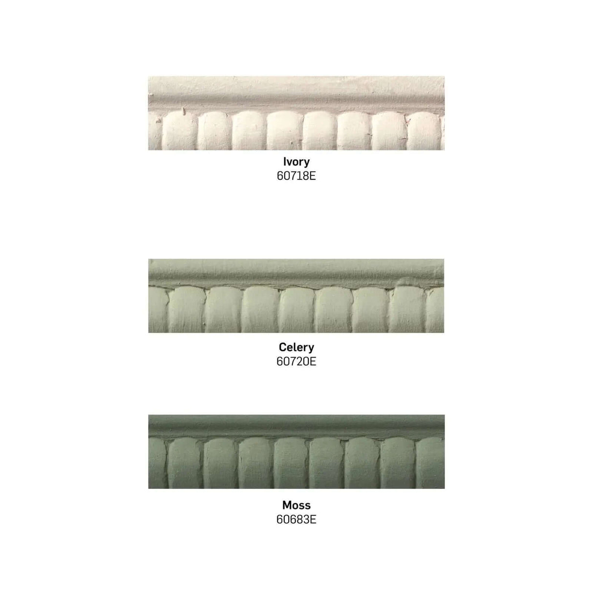 Chalk Paint Set - Ivory, Celery, and Moss (3 x 8 Fl Oz)-Allen Cozy Haven Store