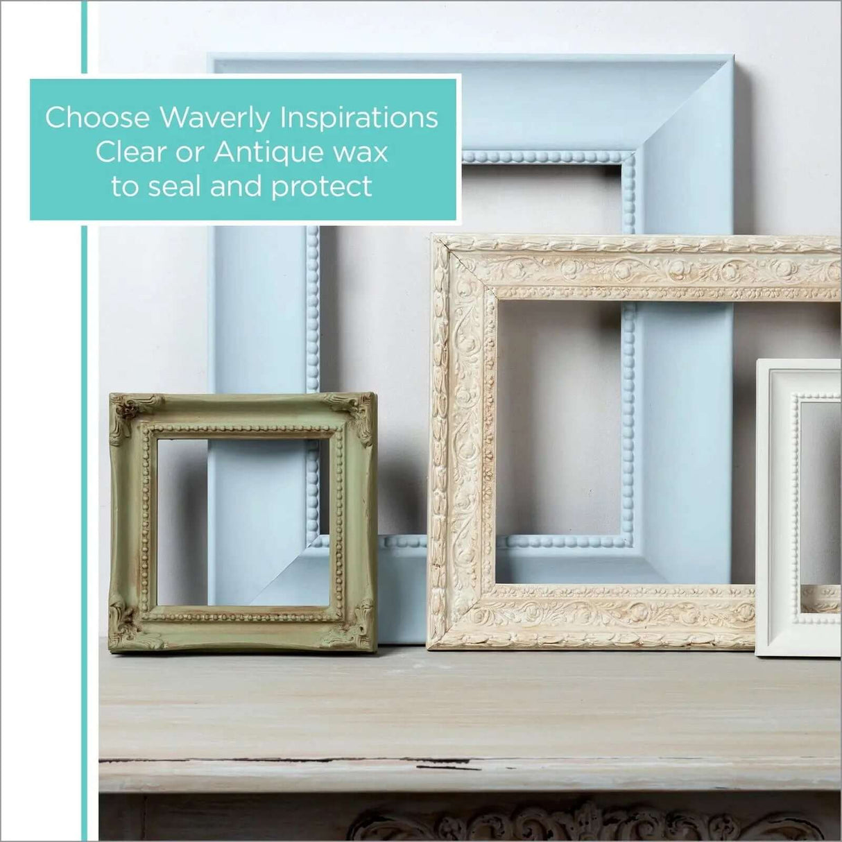 Chalk Paint Set - Ivory, Celery, and Moss (3 x 8 Fl Oz)-Allen Cozy Haven Store