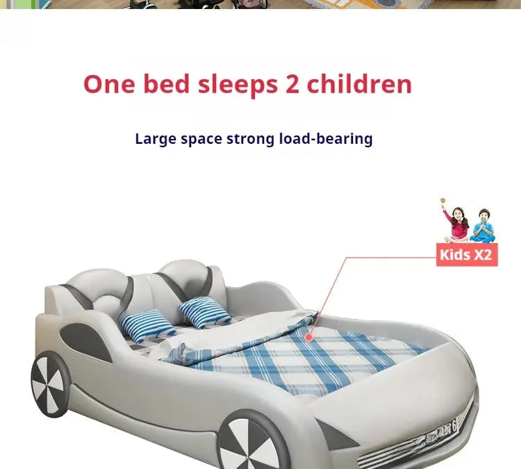 Children Luxury Boys Bed Pretty Unique Cute Nightstand Wood Storage Bed Car Design Camas Moderrna Inteligentes Bedroom Furniture Allen Cozy Haven Store