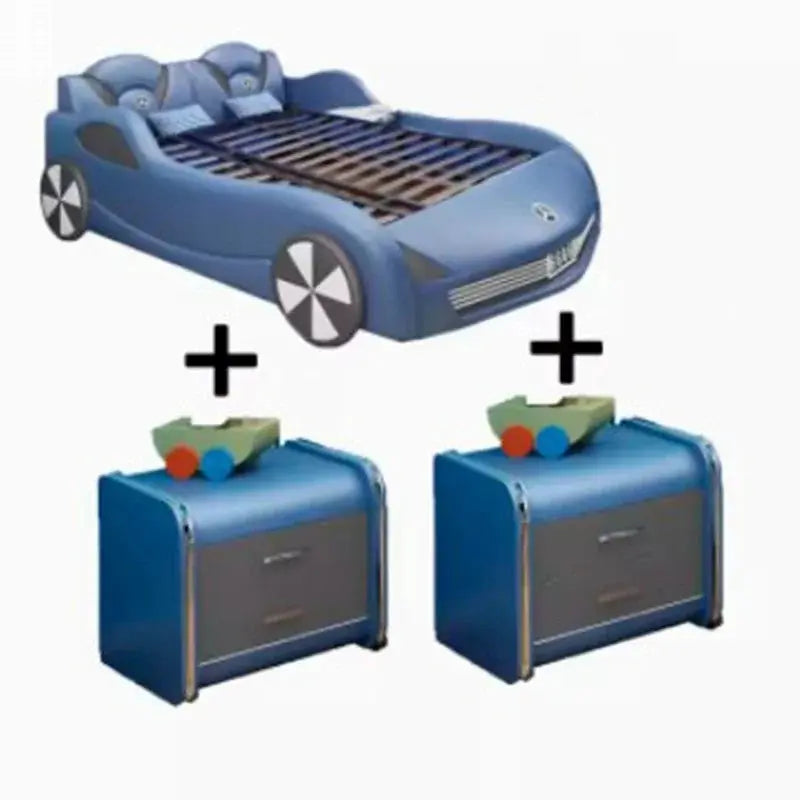 Children Luxury Boys Bed Pretty Unique Cute Nightstand Wood Storage Bed Car Design Camas Moderrna Inteligentes Bedroom Furniture Allen Cozy Haven Store