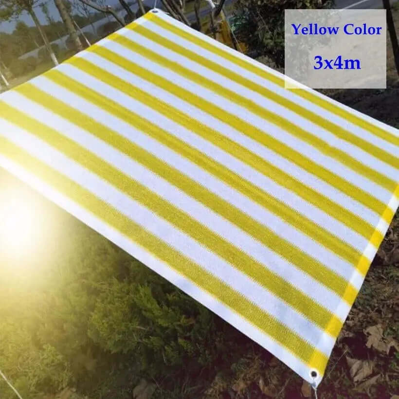 Customizable Rectangular Garden Sun Shade Net - Sunscreen Cover for Plants and Balcony Privacy Protection-Allen Cozy Haven Store