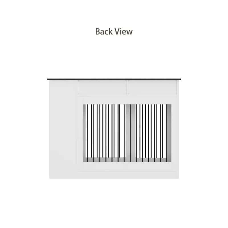 Egina Wooden Furniture Storage Crate with Single Door-Allen Cozy Haven Store