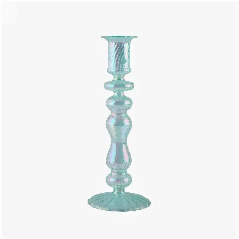 Elegant Glass Taper Candle Holders for Decor Allen Cozy Haven Store