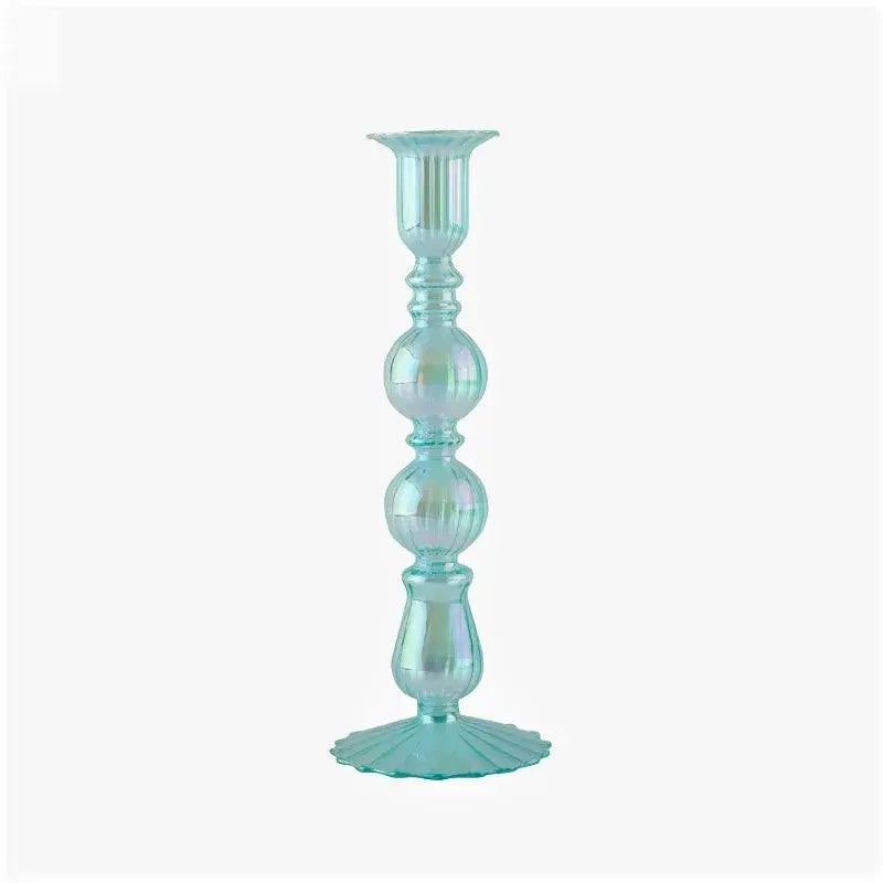 Elegant Glass Taper Candle Holders for Decor Allen Cozy Haven Store