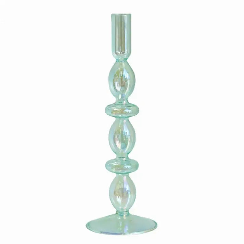 Elegant Glass Taper Candle Holders for Decor Allen Cozy Haven Store