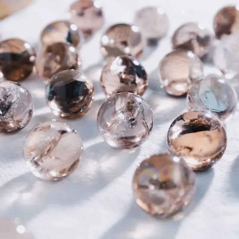 Elegant Natural Crystal Sphere Collection for Home Décor-Allen Cozy Haven Store