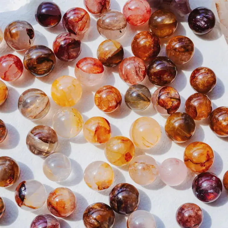 Elegant Natural Crystal Sphere Collection for Home Décor-Allen Cozy Haven Store