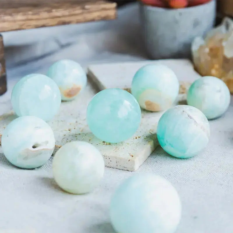 Elegant Natural Crystal Sphere Collection for Home Décor-Allen Cozy Haven Store