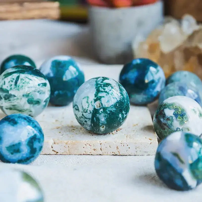 Elegant Natural Crystal Sphere Collection for Home Décor-Allen Cozy Haven Store