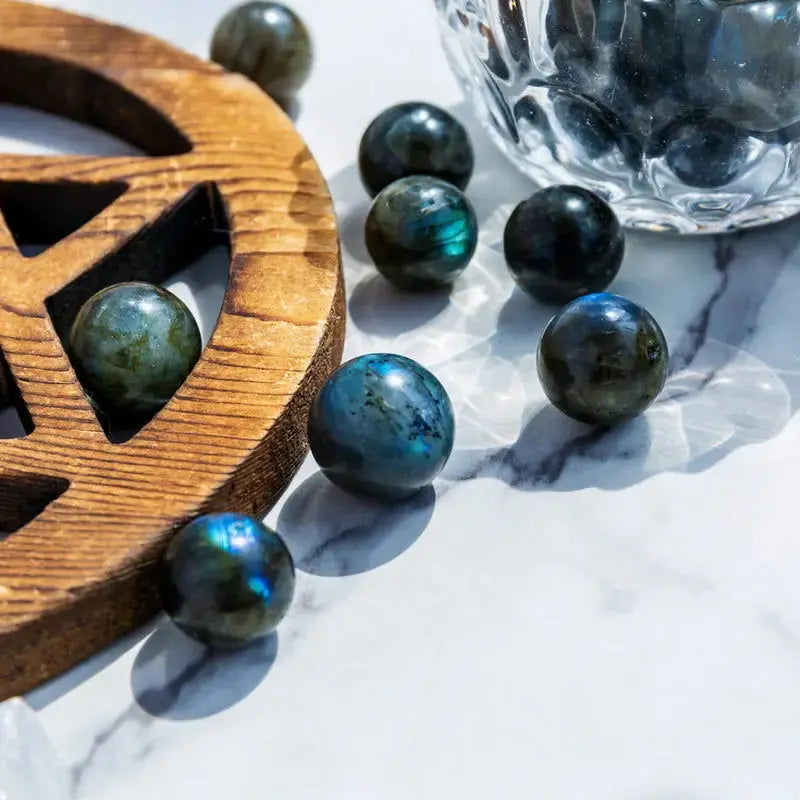 Elegant Natural Crystal Sphere Collection for Home Décor-Allen Cozy Haven Store