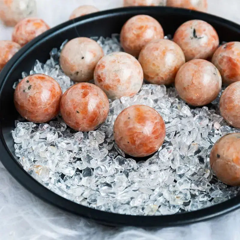 Elegant Natural Crystal Sphere Collection for Home Décor-Allen Cozy Haven Store