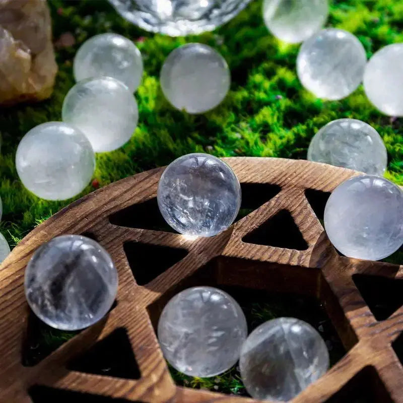 Elegant Natural Crystal Sphere Collection for Home Décor-Allen Cozy Haven Store