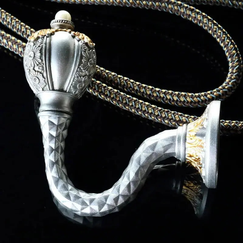 European Classic Curtain Hooks - Elegant Retro Tieback Wall Hooks for Creative Curtain Styling-Allen Cozy Haven Store