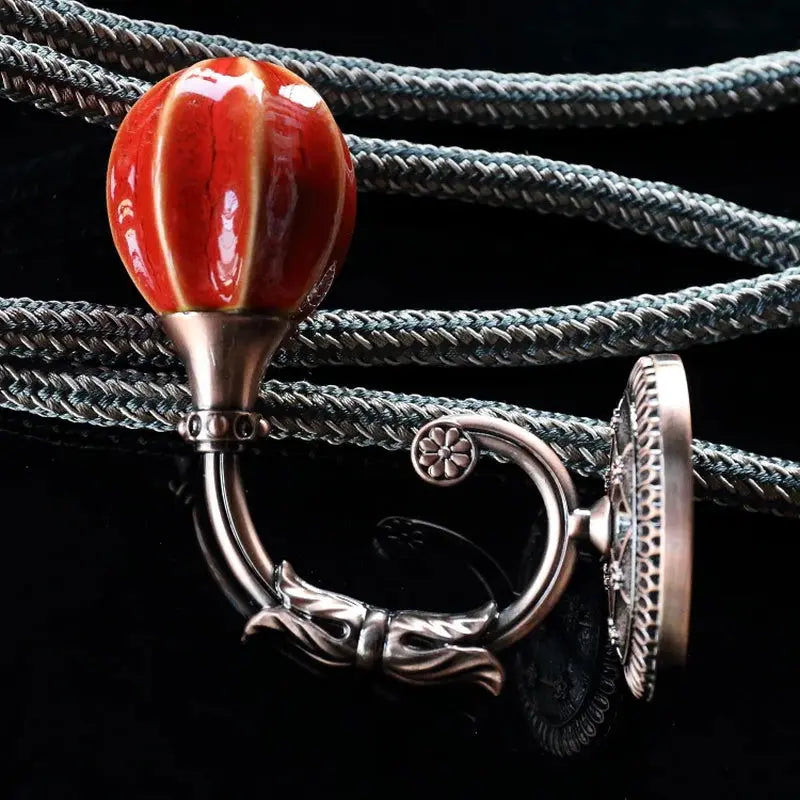 European Classic Curtain Hooks - Elegant Retro Tieback Wall Hooks for Creative Curtain Styling-Allen Cozy Haven Store