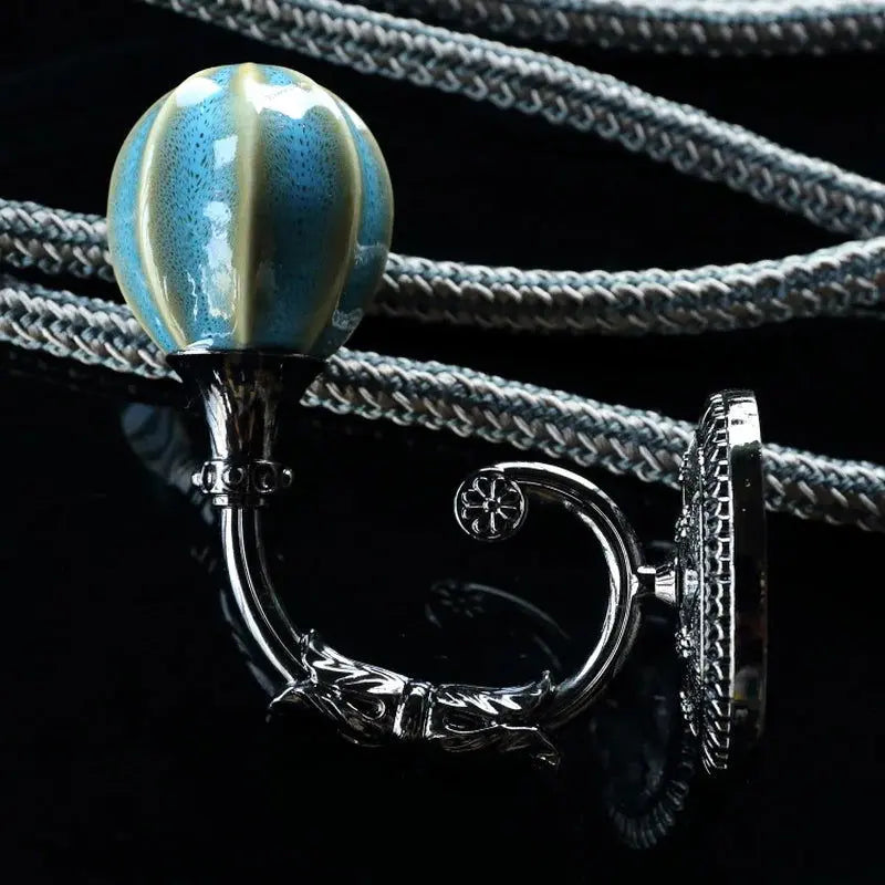 European Classic Curtain Hooks - Elegant Retro Tieback Wall Hooks for Creative Curtain Styling-Allen Cozy Haven Store