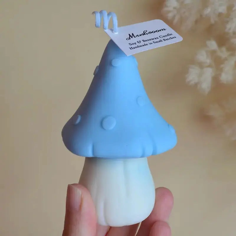 Exquisite Artisan Candles in Mushroom Design Allen Cozy Haven Store