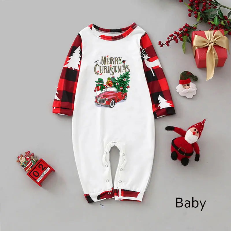 Family Matching Christmas Pajamas-Allen Cozy Haven Store