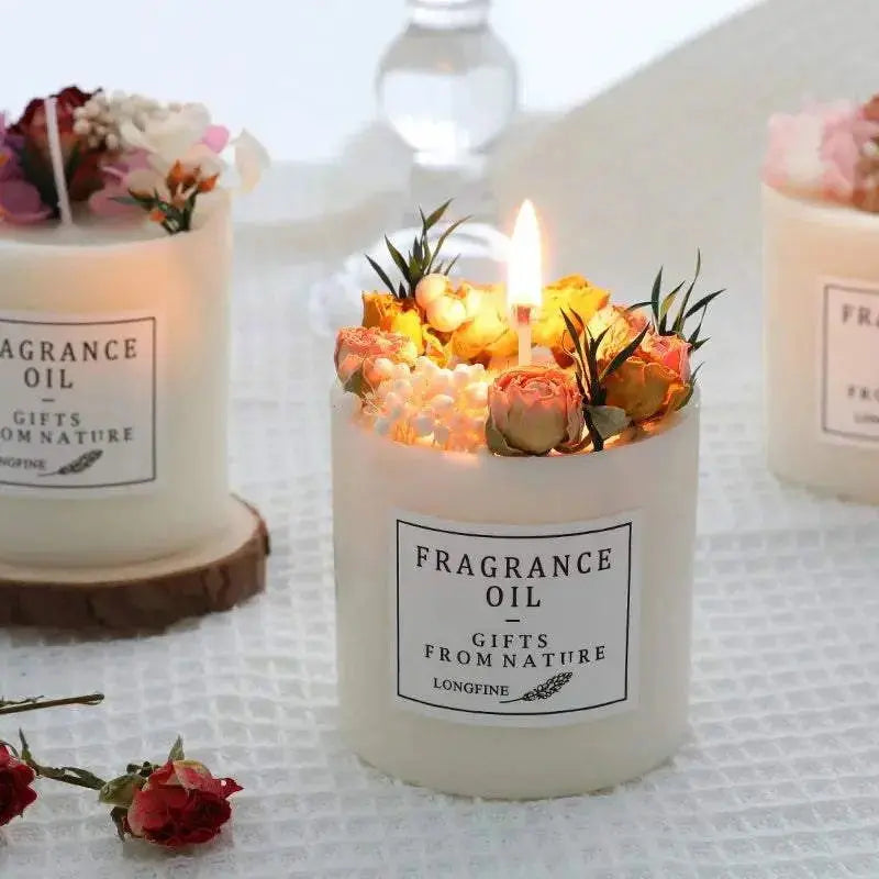 Floral Fragrance Candles Allen Cozy Haven Store