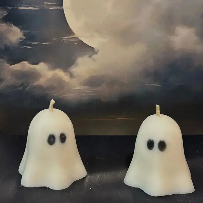 Ghostly Soy Wax Tea Light decorative Candles Allen Cozy Haven Store