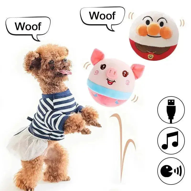 Interactive Cat Toy - Self-Moving Bouncing Toy for Indoor Entertainment-Allen Cozy Haven Store