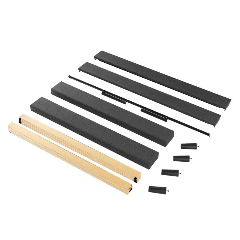 Kirwin Upholstered Metal Platform Bed Frame - Elegant and Durable Design-Allen Cozy Haven Store