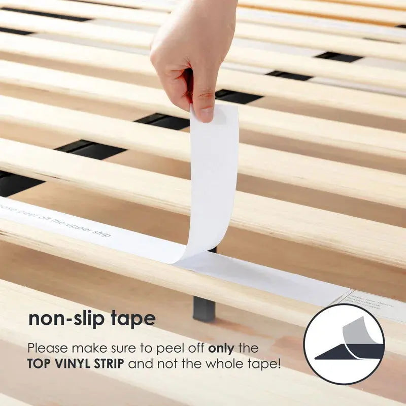 Kirwin Upholstered Metal Platform Bed Frame - Elegant and Durable Design-Allen Cozy Haven Store