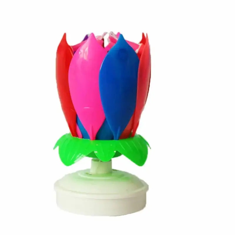 Lotus Blossom Musical Birthday Candles Allen Cozy Haven Store