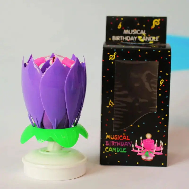 Lotus Blossom Musical Birthday Candles Allen Cozy Haven Store