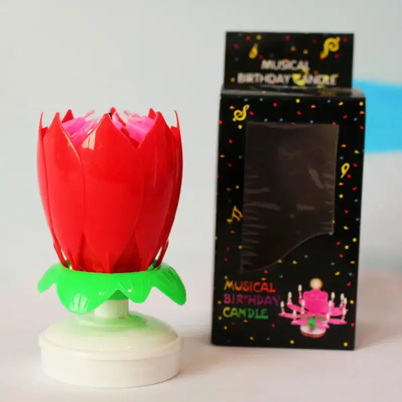 Lotus Blossom Musical Birthday Candles Allen Cozy Haven Store